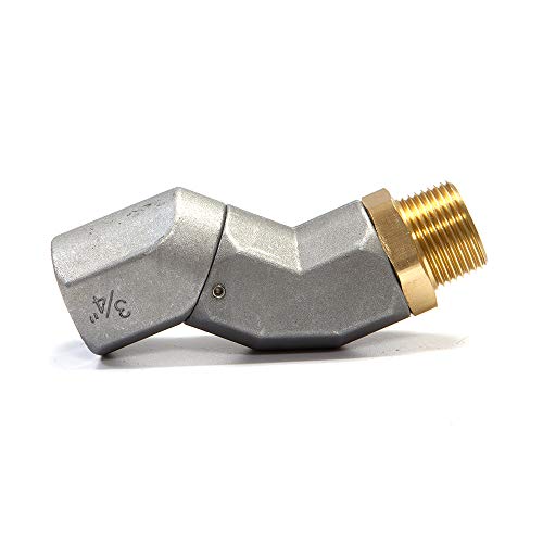 Apeixoto 3/4 Inch Fuel Swivel, Fuel Hose Swivel with 3/4'' NPT Connector Fuel Plane Swivel with 360 Roating Connector - Image 1