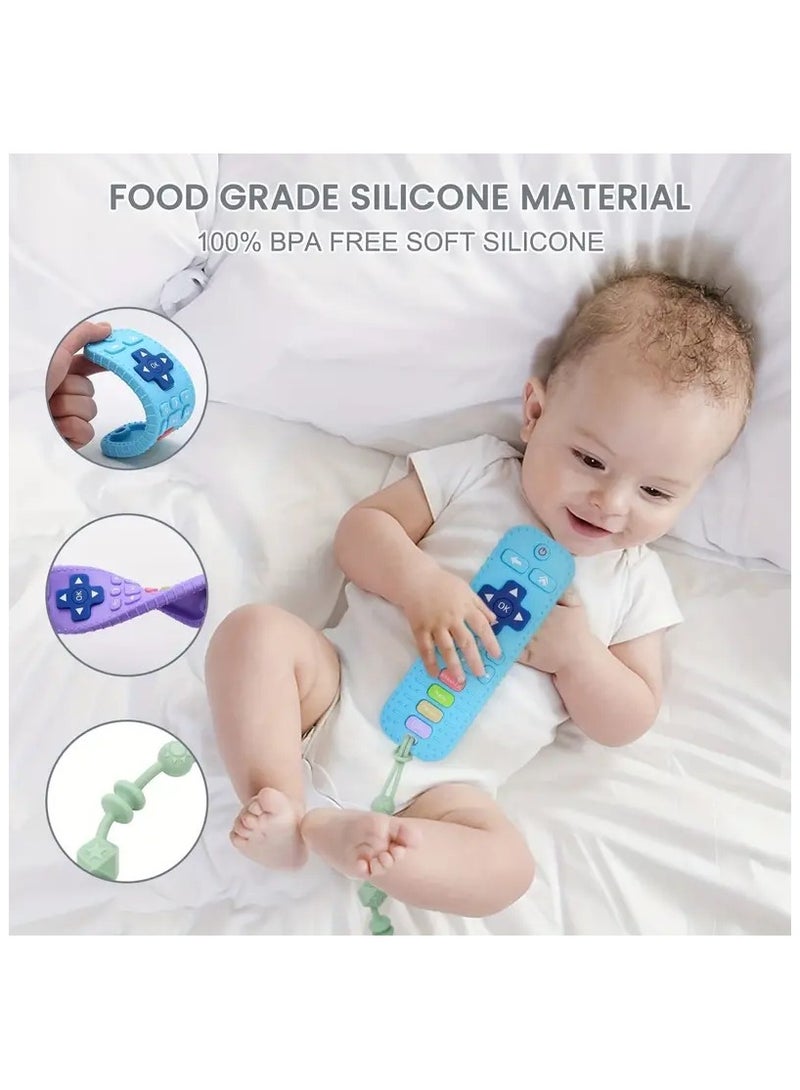 Newborn to 12-Months Teething Toys: Remote Control, Baby-Friendly Teethers for Boys u0026 Girls - Image 5