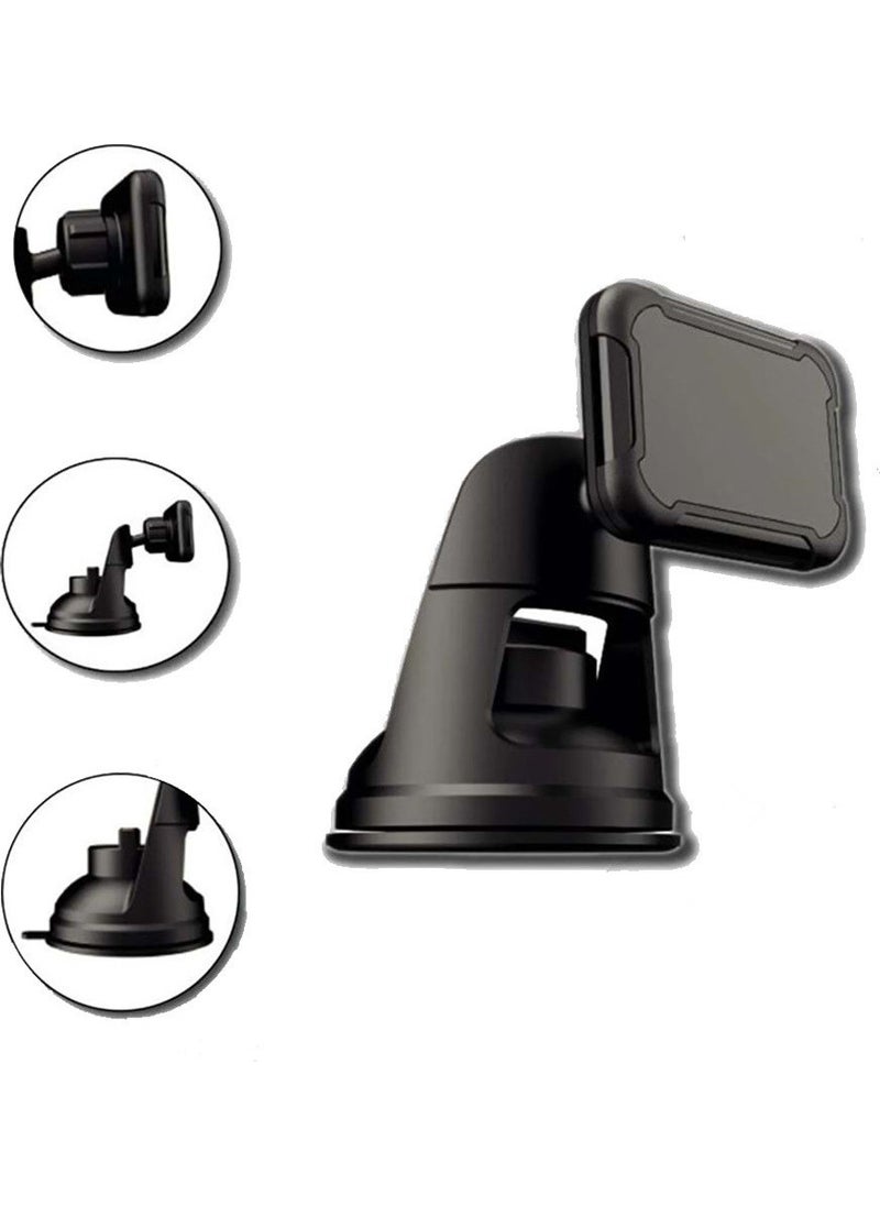 CONCORD CH123 Suction Cup Movable Head Magnetic Phone Car Holder  - Image 2