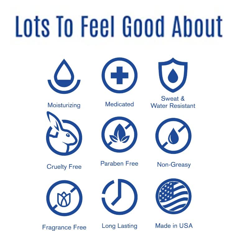 ديرماتون Travel Size Anti-Chafe Body Stick | Fragrance Free | Prevent Friction  Chaffing Skin Balm | | Long Lasting | Use for thigh, arm, chest,  rubbing | Small .5oz Stick - Image 4