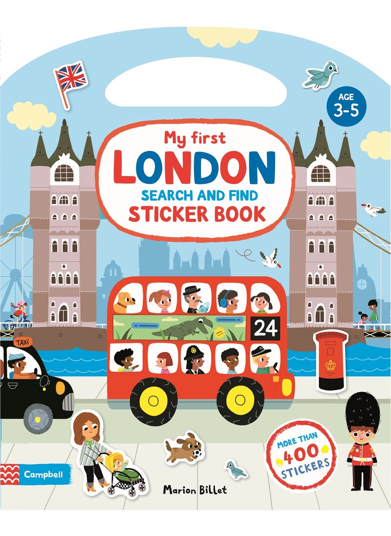 My First Search and Find London Sticker Book 