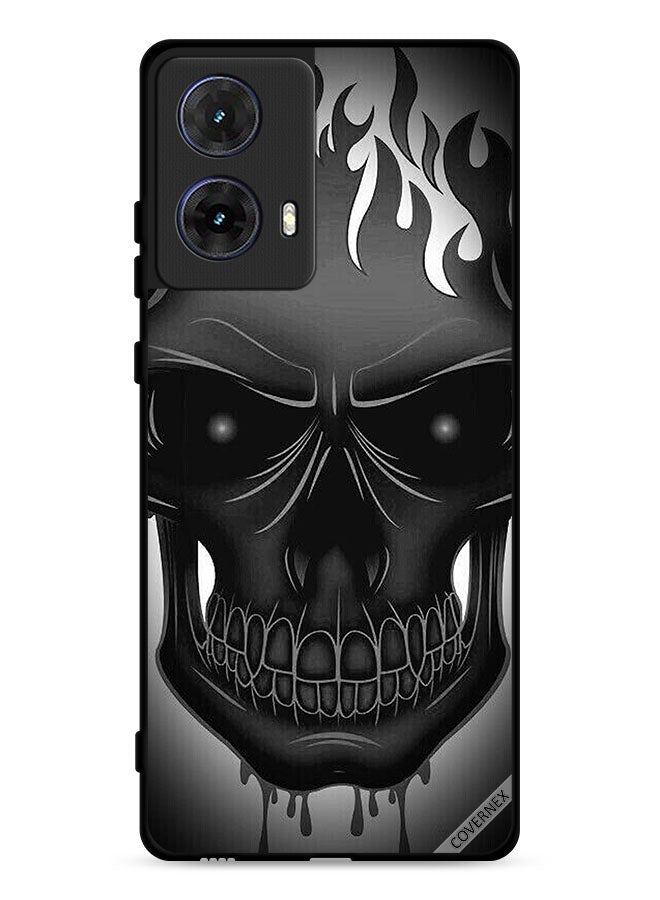 Covernex Motorola Moto G85 5G Protective Case Cover Skull Art - Image 1