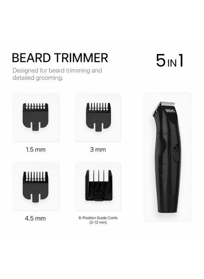 WAHL Rechargeable All In One Trimmer Kit Black - Image 2