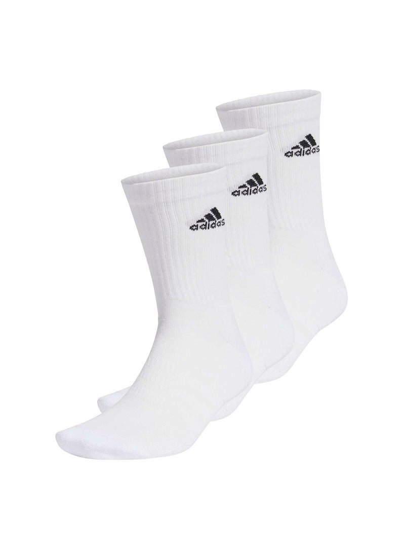 Adidas Cushioned Sportswear Crew Socks 3 Pair Pack - Image 1