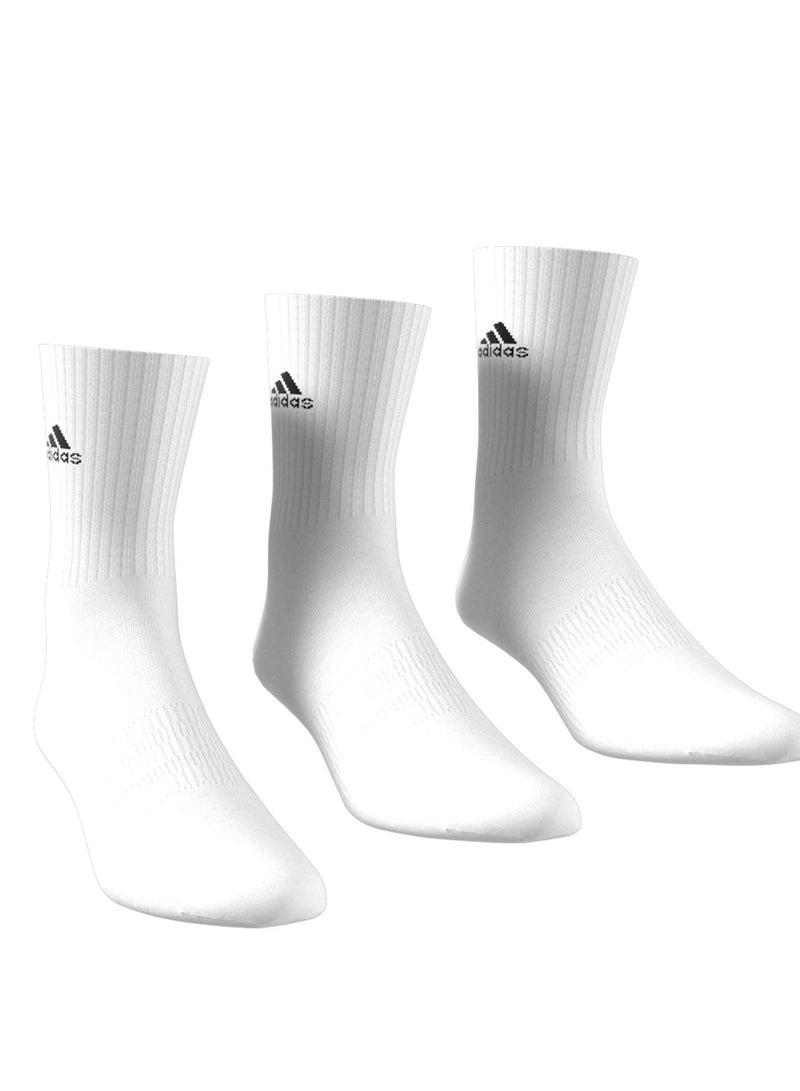 Adidas Cushioned Sportswear Crew Socks 3 Pair Pack - Image 5