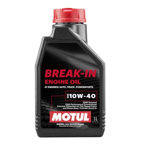 Motul Break-in Engine Oil 4T Engines Auto Truck Powersports SAE 10W40 1L - Image 1