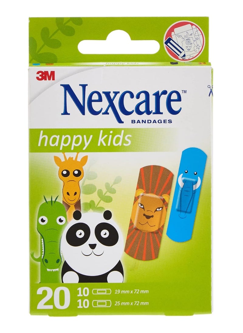 Nexcare Animal Tattoo Bandages 