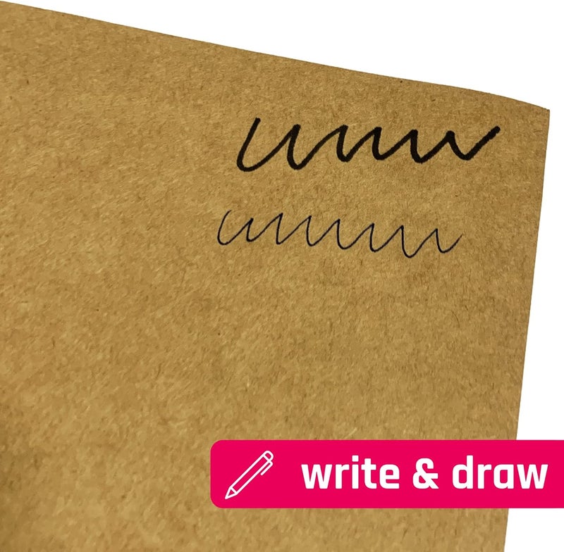 TownStix 40 Sheets Brown Kraft Cardstock 300 GSM 110 lb Cover 85 x 11 inches - Image 4