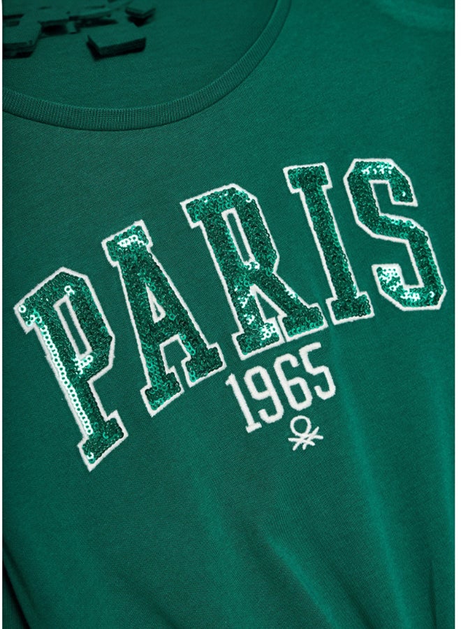 Benetton NYC Sequins T-shirt  - Image 4