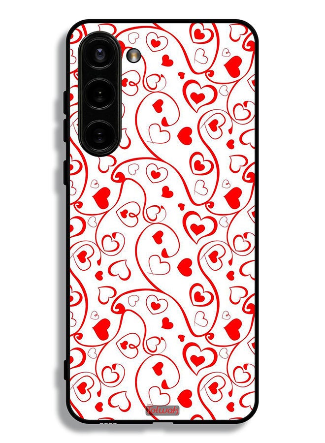 Tolwak Samsung Galaxy S23 5G Protective Case Cover Hearts Pattern - Image 3