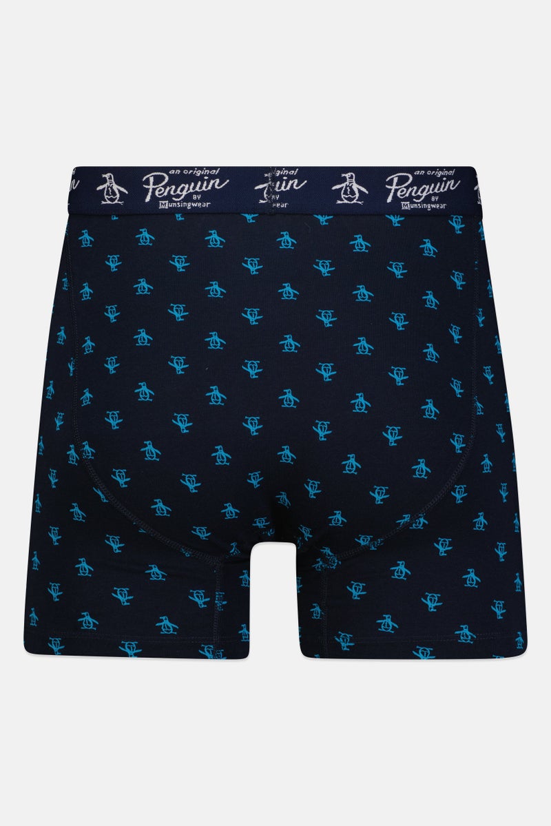 Original Penguin Men 4 Piece Brand Logo Boxer Briefs, Multicolor - Image 4