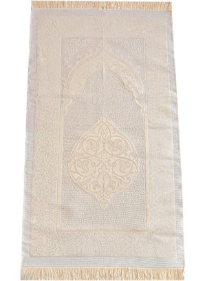 İhvan Online Ihvan Online Shadowed Quran Set with Erasable Pen Prayer Rug Set with Prayer Beads White  - Image 5