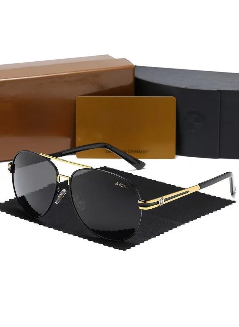 Generic Polarised sunglasses UV400 protection Classic designer fashion sunglasses men's driving fishing sunglasses  - Image 1