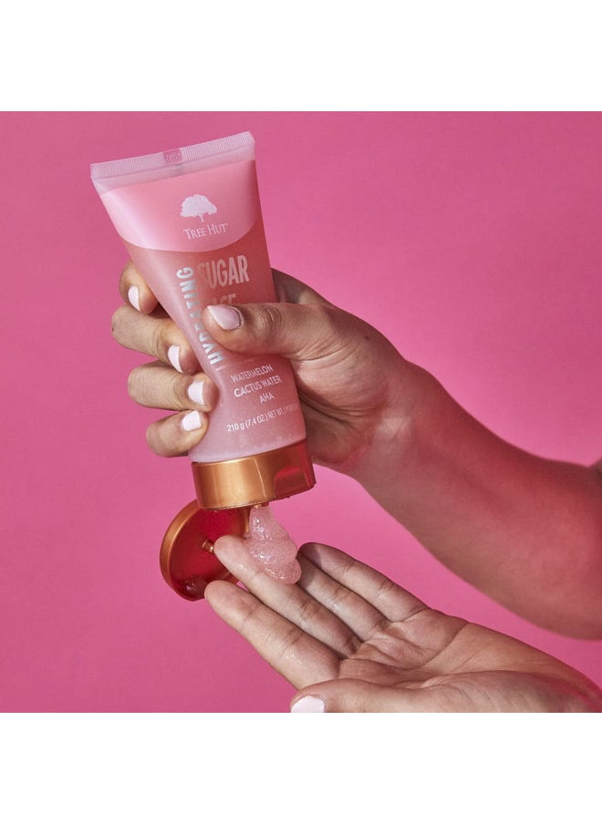 Tree Hut Hydrating Watermelon & Cactus Face Scrub  - Image 4