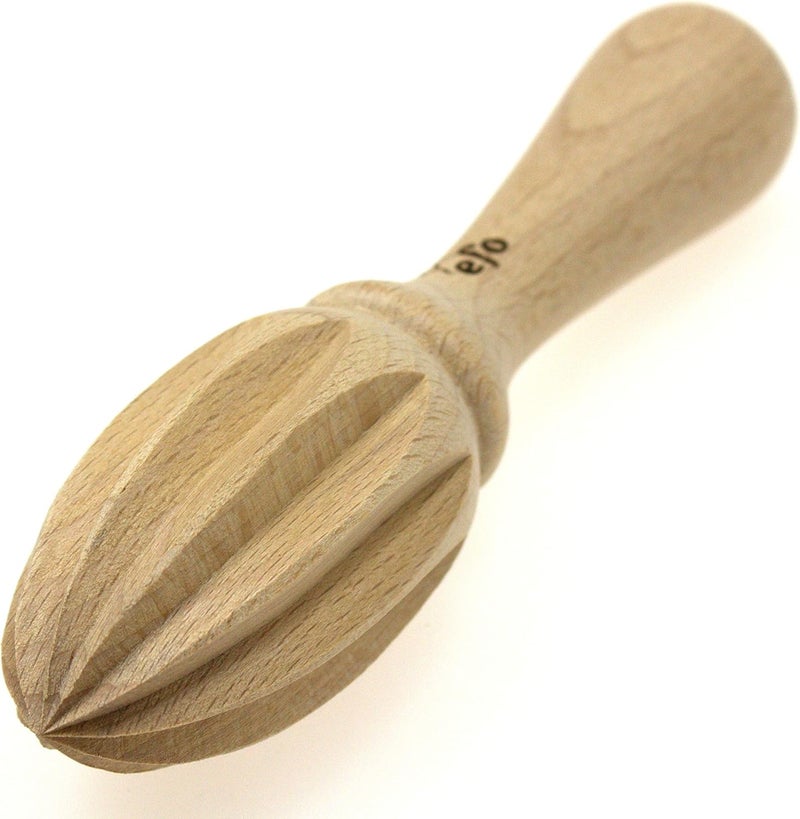 EFO Wooden Lemon Squeezer Reamer – Citrus Squeezer & Handheld Juicer – Good Grips Wood Reamer for Lemons, Limes & Oranges – Manual Juice Extractor for Cooking, Baking & Cocktails - Image 1