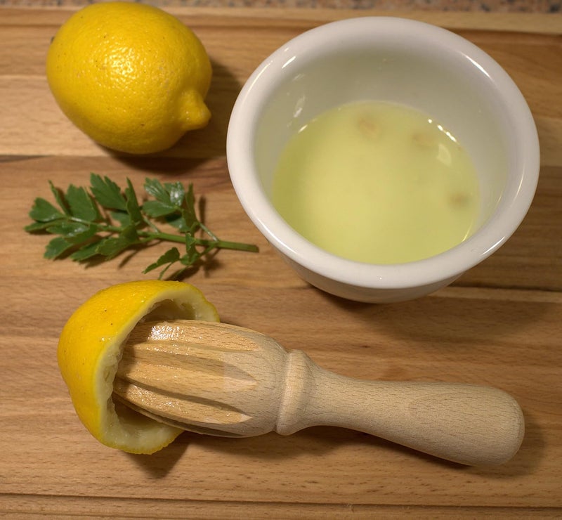 EFO Wooden Lemon Squeezer Reamer – Citrus Squeezer & Handheld Juicer – Good Grips Wood Reamer for Lemons, Limes & Oranges – Manual Juice Extractor for Cooking, Baking & Cocktails - Image 4