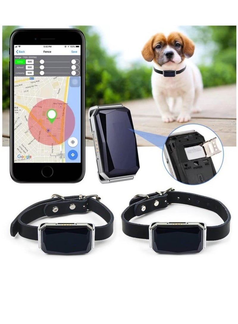 G12 GPS Smart Anti Lost Pet Collar with Microphone Universal Waterproof GPS Location Collar for Cats and Dogs Real Time Positioning Tracker Device - Image 5