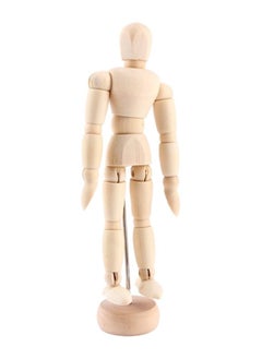 ZERONE Artist Mannequins, 8 Inch Art Class, Wooden Figure, Male Mannequin, Wooden Mannequin, Mobile Model, Display, Crafts  - Image 1