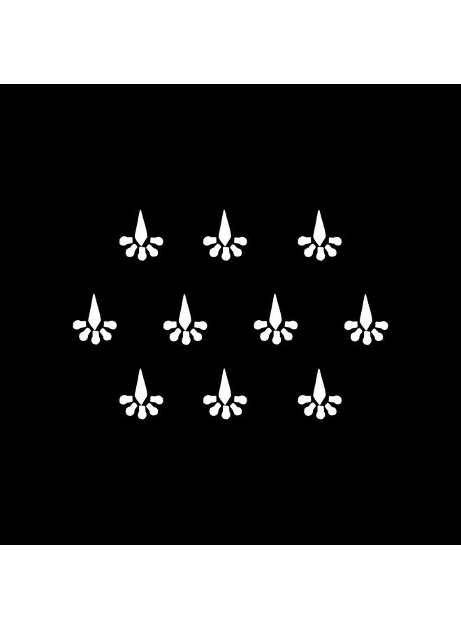 Comet Busters Fancy Handcrafted White Bindis (Bv2032) - Image 2