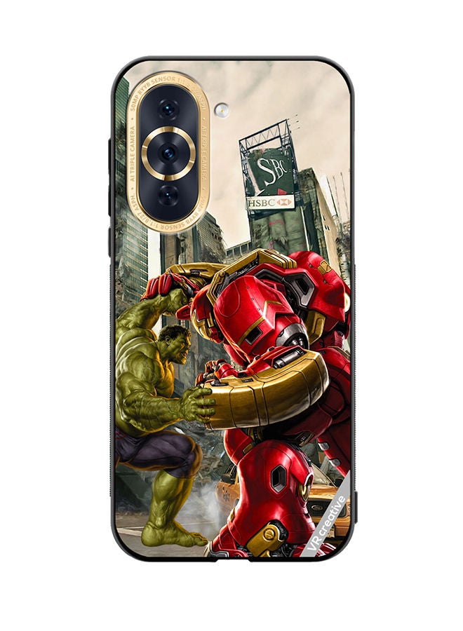 VR CREATIVE Protective Case Cover For Huawei Nova 10 Hulk Vs Hulkbuster Design Multicolour - Image 1