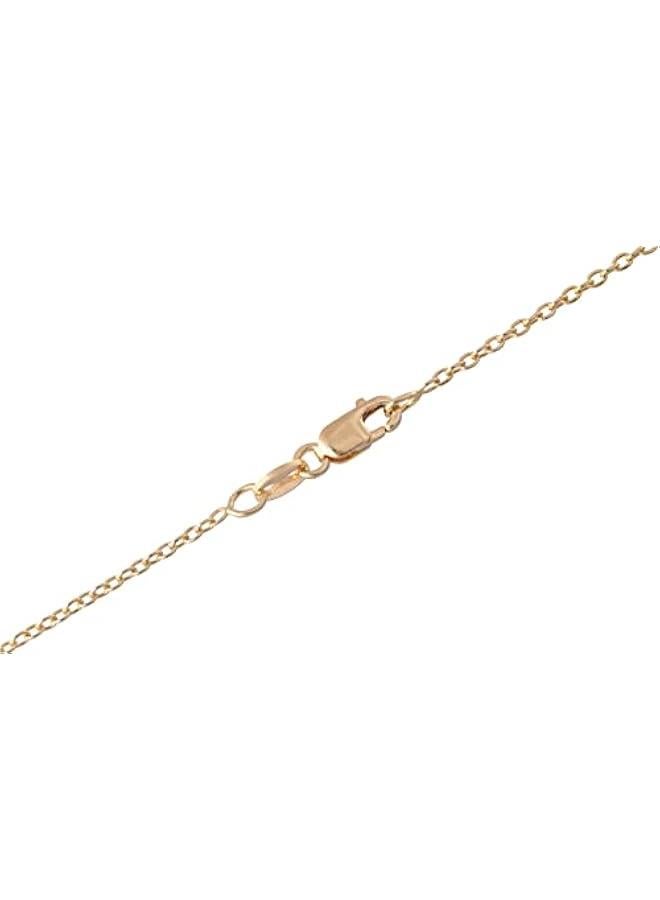 Sterling Silver/Gold Over Sterling Silver Pressed Flower Pendant Necklace (previously  Collection) - Image 3