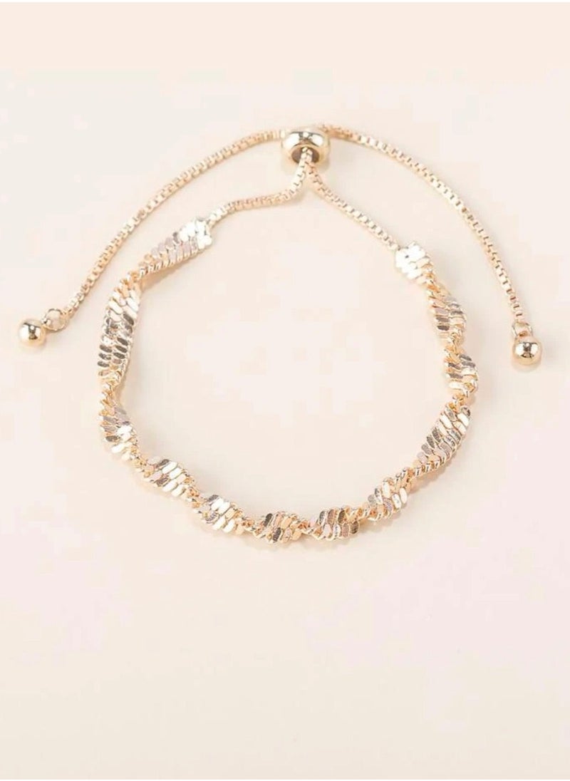 sixtyfour Amazing Gold Plated Bracelet For Women  - Image 1