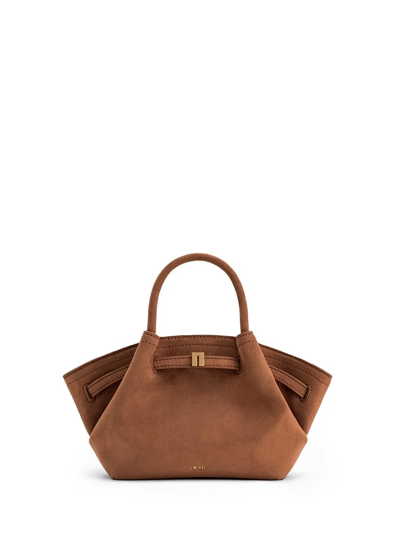 JW PEI Hana Mini Faux Suede Tote Bag