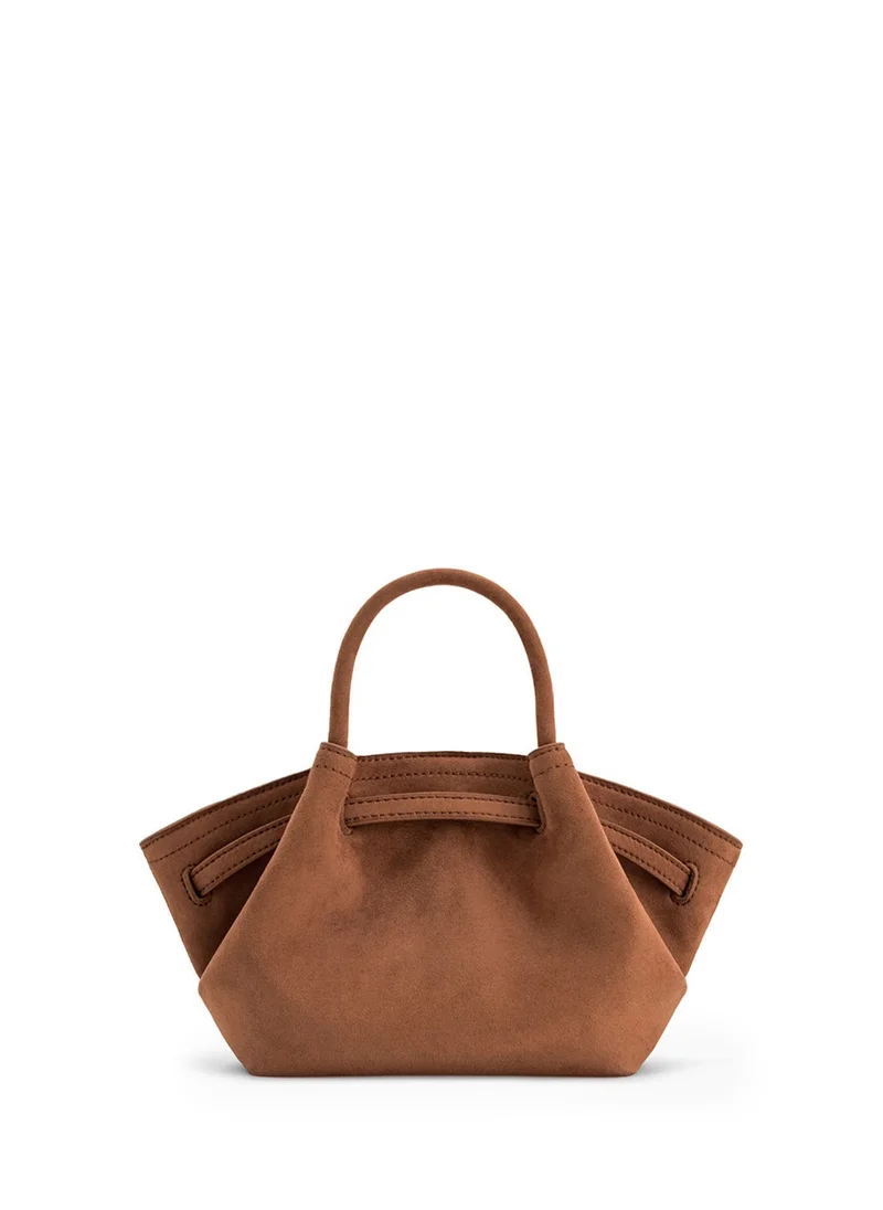 JW PEI Hana Mini Faux Suede Tote Bag