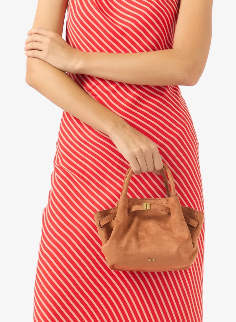 JW PEI Hana Mini Faux Suede Tote Bag