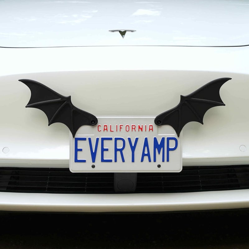 EveryAmp License Plate Bat Wings - Universal Fit (High/Front Mount) - Image 1