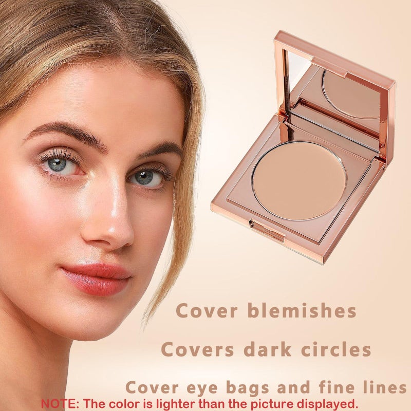 TIRDET Colored Clay CC Undereye Corrector, Under Eye Concealer Color Corrector for Dark Circles With Three Brushes, Hydrating Concealer - Image 5