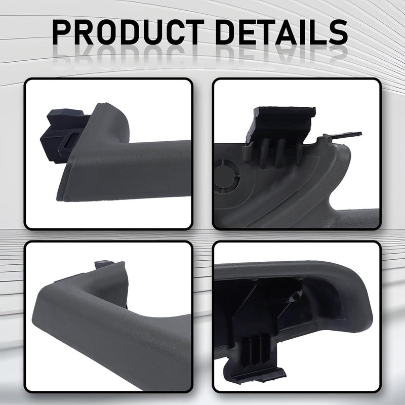 Gagsu Front Door Armrest Handle Right Passenger Side 12472876 for Chevy Suburban/Tahoe, GMC Yukon/Avalanche, Cadillac Escalade - Grey - Image 3