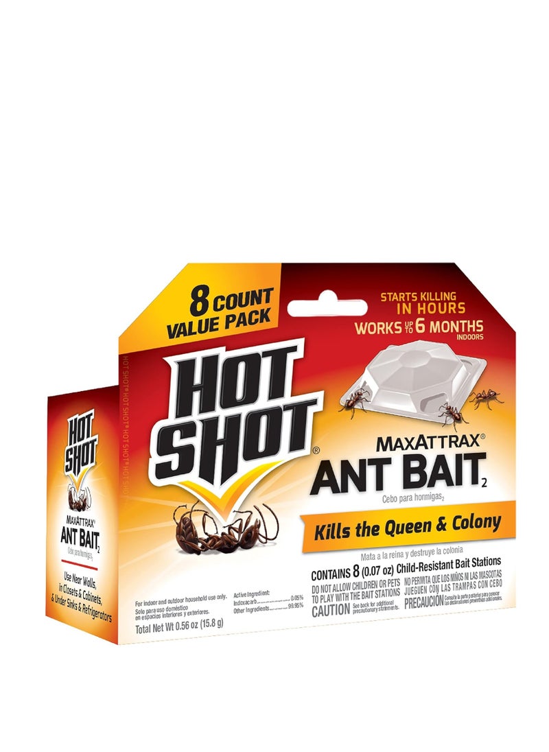 Hot Shot Ant Bait, Kills the Queen and Colony, Works for 6 months, Pack of 1, 8 Count - pzsku/Z30066C194267CC917DF1Z/45/_/1717746623/cf58ead5-216d-401c-a96f-dc17f03a9d45