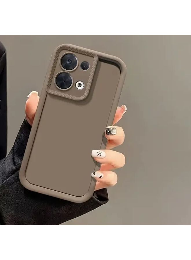 Burgundy Shock Absorbent Matte Cover Case For MOTO G85 5G Lens Protection - Image 5