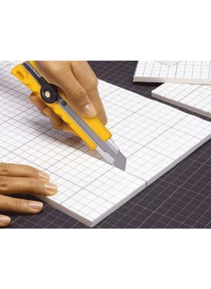 OLFA Cutter Heavy Duty Olfa L-1 18mm Ultra Sharp Blade  - Image 4