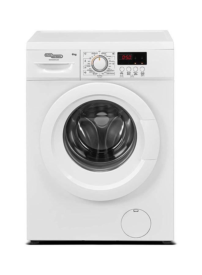 SUPER GENERAL Front Load Washing Machine New Edition SGW6200NLED White - Image 1