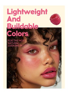 MOOYAM Blush Dewy Cheek & Lip Multi Balm - Fruit Flavor Makeup, Face Brightening Lasting Colo, Blusher Stick Natural Glow Silly Blusher Light And Soft Feeling The Apply On Your Face 05#Rasberry  - Image 3