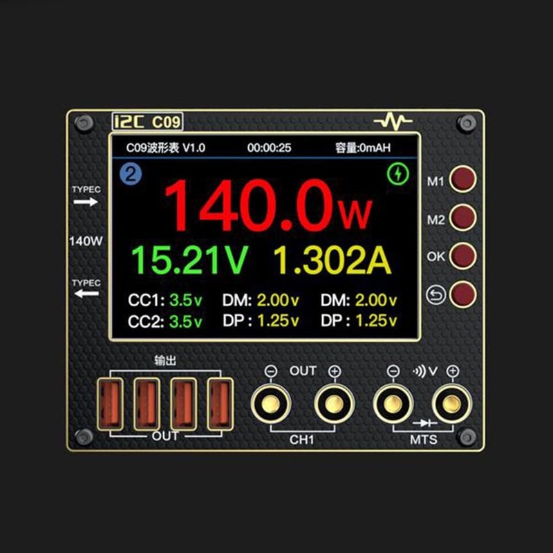 Advanced Triple Display Dual Channel Multimeter Oscilloscope Tool Set 1 - Image 5