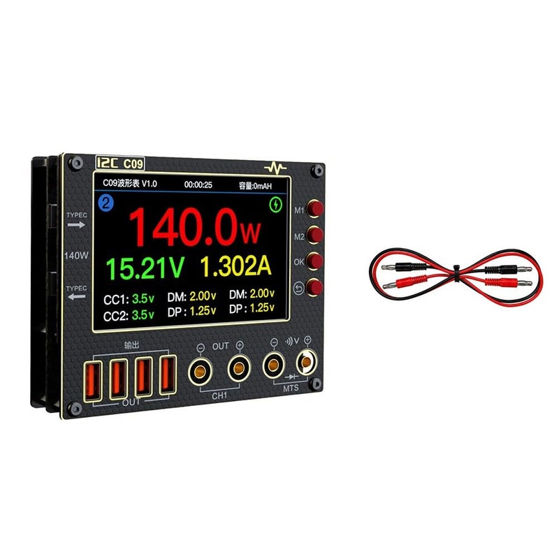 Advanced Triple Display Dual Channel Multimeter Oscilloscope Tool Set 1 - Image 2