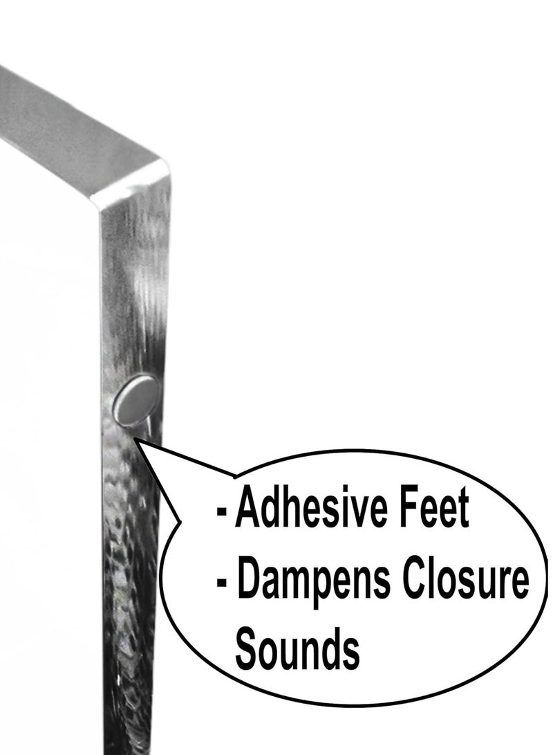 TPGP 2 Packs Acrylic Monitor Stand – Premium Quality Clear Monitor Stand Riser for Keyboard, Computer, Laptop, Printer, and Multimedia Organization - Image 5