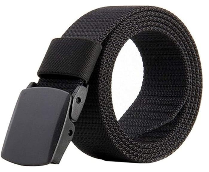 Good quality nylon waist belt with plastic buckle.