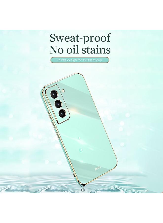 شين لي تونج جراب لهاتف Samsung Galaxy S21 5G بحافة مستقيمة 6D مطلي بالكهرباء من مادة TPU - Image 4