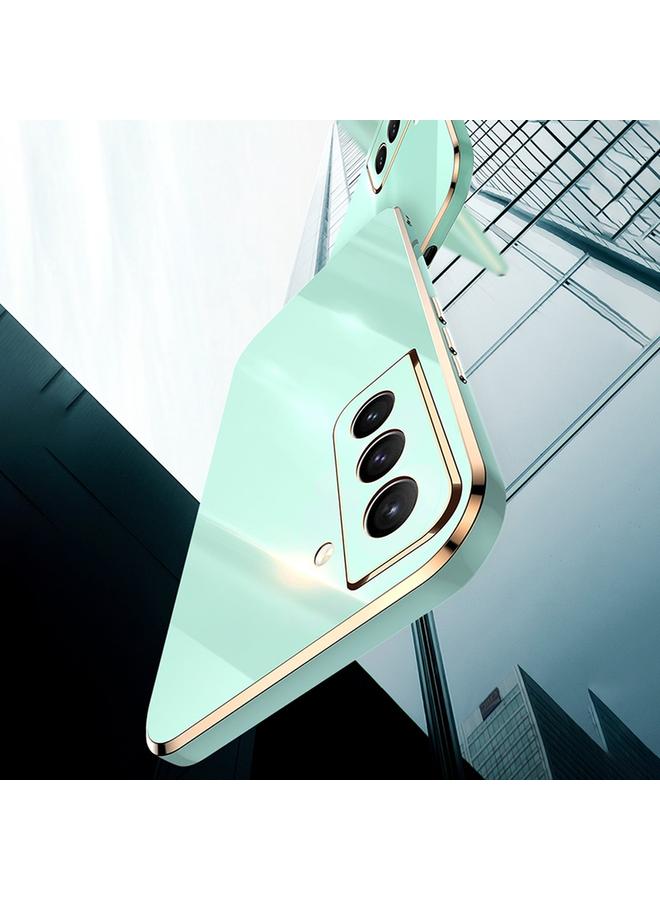 شين لي تونج جراب لهاتف Samsung Galaxy S21 5G بحافة مستقيمة 6D مطلي بالكهرباء من مادة TPU - Image 3