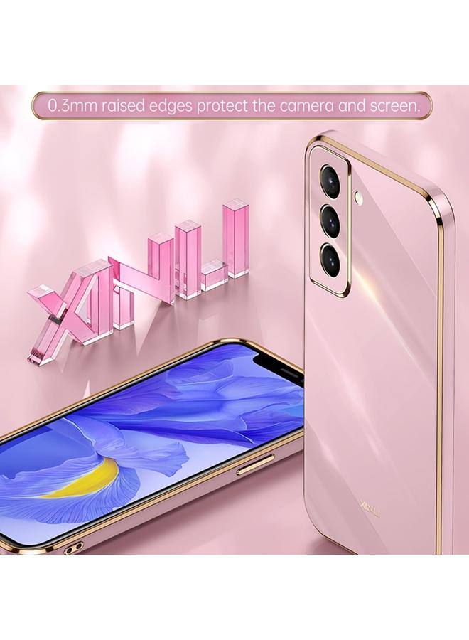 شين لي تونج جراب لهاتف Samsung Galaxy S21 5G بحافة مستقيمة 6D مطلي بالكهرباء من مادة TPU - Image 5