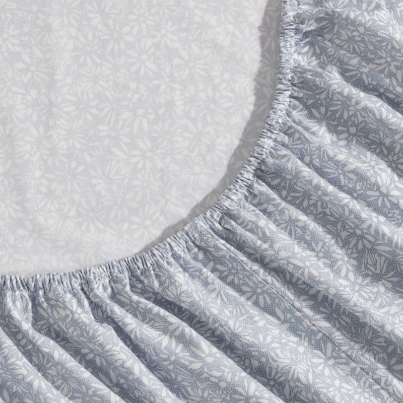 Eddie Bauer - Full Sheets  Cotton Percale Bedding Set  Cool & Breathable Home Decor (Little Blossom  Full) - Image 4