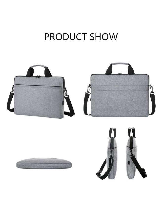 DUNISO 15.6 Inch Laptop Bag Lightweight Computer Bag Travel Business Handbag Briefcase Water Resistant Shoulder Messenger Bag for Men and Women Work Office College School - Image 4