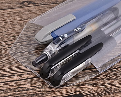 DS.DISTINCTIVE STYLE DS. DISTINCTIVE STYLE Shirt Pocket Protector 10 Pieces PVC Pocket Protectors for School Hospital Office Supplies - Image 4