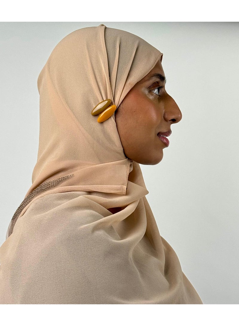 Jameela Complete Hijab Essentials Styling Set – Caps, Pins & Magnets Included - Image 4
