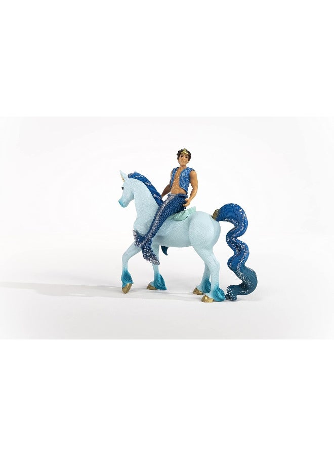 Schleich شلايش 70718 بايالا 2 قطعة حورية البحر أريون مع تمثال وحيد القرن الأزرق - Image 2