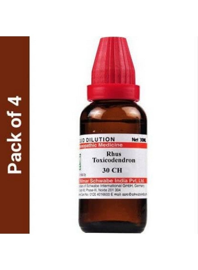 Schwabe Dr.Willmar Schwabe India Rhus Toxicodendron 30CH 30CH Liquid (4 x 30) - Image 3
